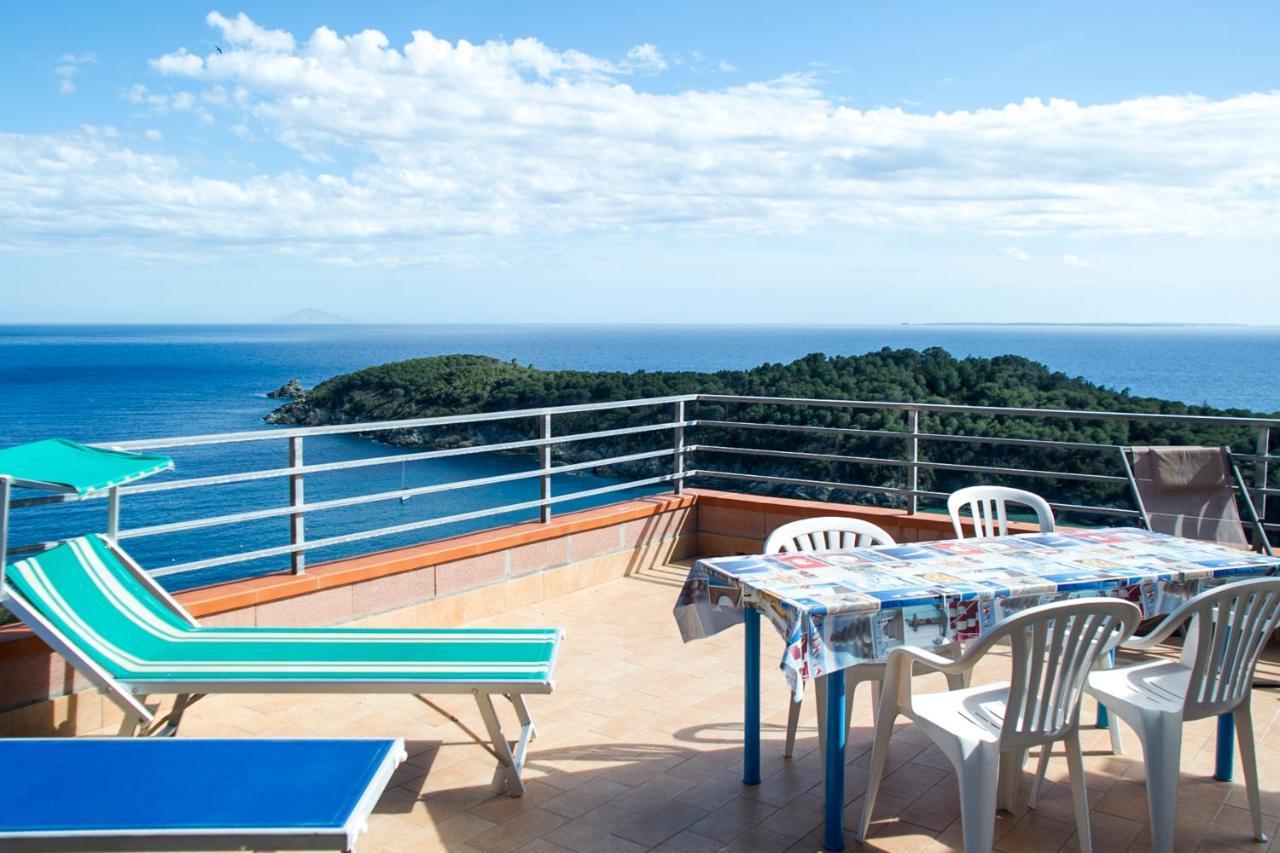 Villa La Terrazza Sul Mare - Goelba Fetovaia Exterior foto