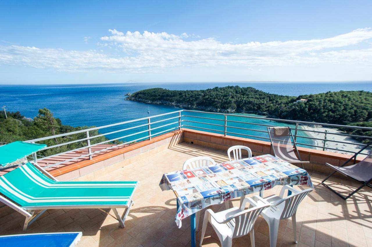 Villa La Terrazza Sul Mare - Goelba Fetovaia Exterior foto
